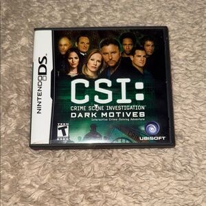 Nintendo DS CSI: Crime Scene Investigation - Dark Motives Game
